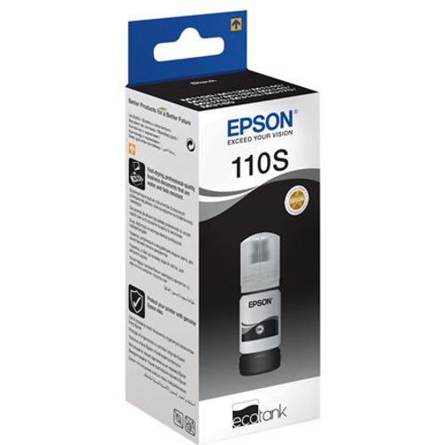 Tinta Epson 110S EcoTank Pigment Black Ink C13T01L14A Bazzar Hr