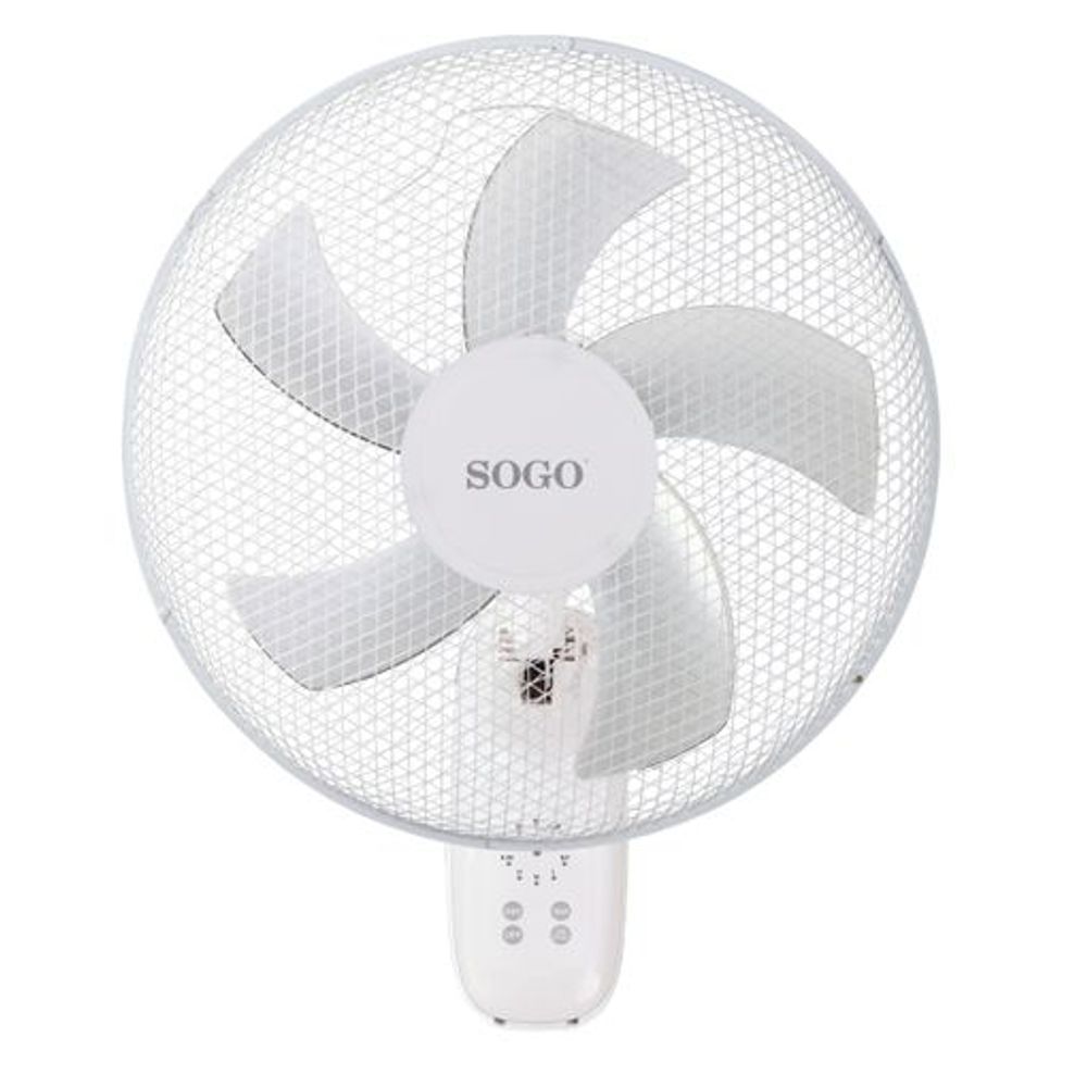 SOGO Ventilator Zidni 16 40 Cm Oscilacija 5 Lopatica Bazzar Hr