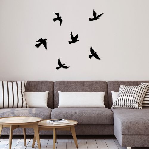 Wallity Metalna Zidna Dekoracija Flying Birds Bazzar Hr