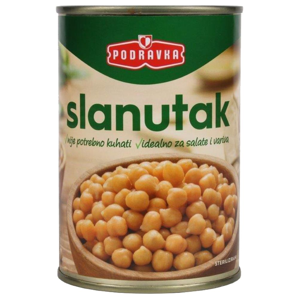 Podravka Slanutak Limenka 400 G Bazzar Hr