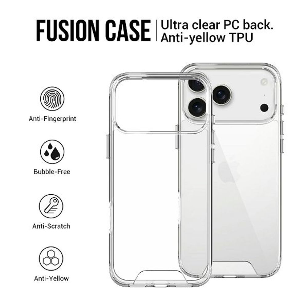 MM TPU IPHONE 17 PRO MAX DROP-PROOF LIGHT clear slika 2