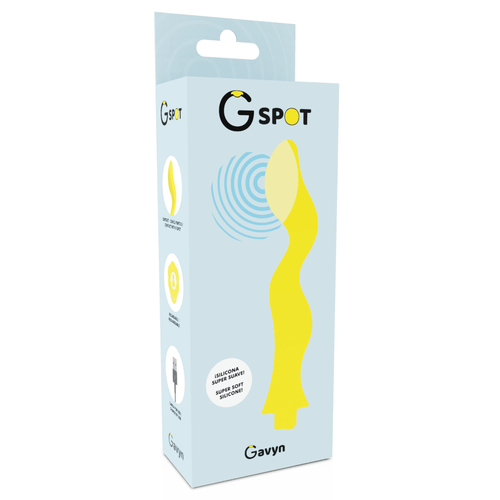 G-Spot Gavyn yellow vibrator slika 15