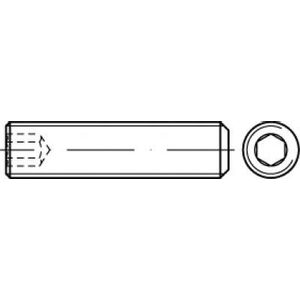 TOOLCRAFT TO-5413032 navojni zatik M10 20 mm 100 St.