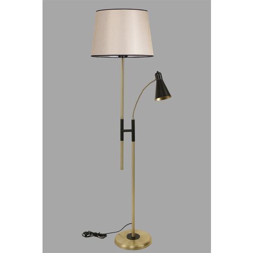 Forza Eskitme Lambader Pramit Açık Hasır Abajurlu Wicker Floor Lamp slika 3