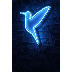 Wallity Ukrasna plastična LED rasvjeta, Little Bird - Blue