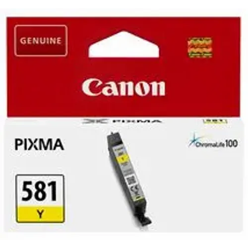 Canon tinta CLI-581Y, žuta slika 1