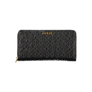 GUESS JEANS BLACK WOMEN'S WALLET