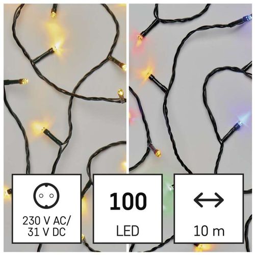 Emos LED svetlosni lanac 2 ul 100 LED 10m MTG-D4AH01 slika 2