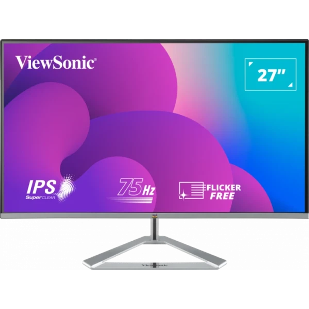 ViewSonic Monitor 27" VX2776-SMH 1920x1080/Full HD/4ms/IPS/75Hz/VGA/2xHDMI/Frameless/zvučnici slika 1