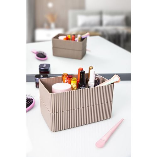 Hermia Concept Organizator šminke, Bež, LV221 - Beige slika 2