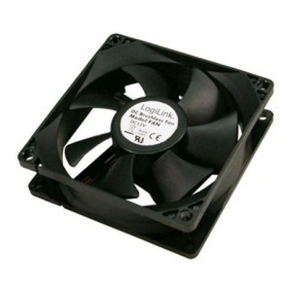 LogiLink Fan 80mm Black FAN101 slika 1