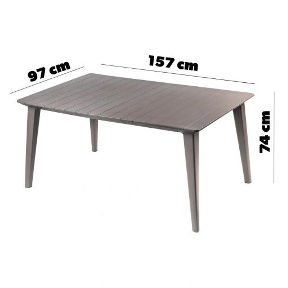 Keter Stol 157x98x74cm cappucinno LIMA  slika 4