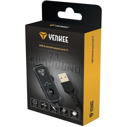 Yenkee USB vanjska zvučna kartica YUA 100 slika 6