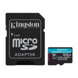 Memorijska kartica Kingston 512GB microSDXC Canvas Go Plus, SDCG3/512GB