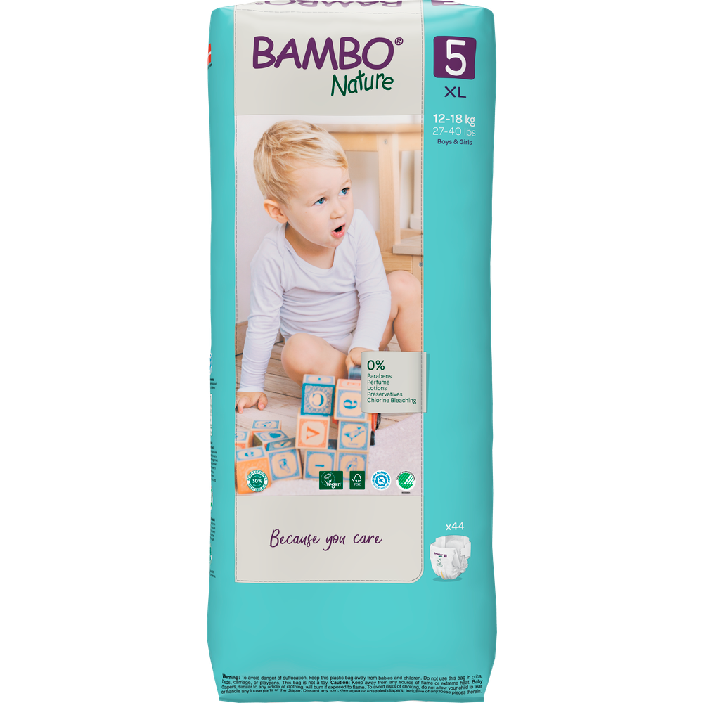 Bambo Nature pelene veliko pakovanje slika 3
