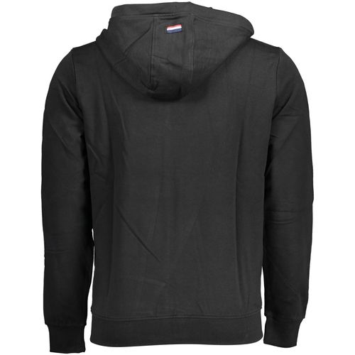 US POLO SWEATSHIRT WITH ZIP BLACK MAN slika 2