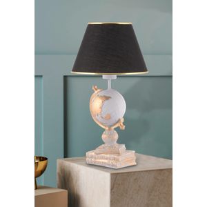Lampa za sto World - Crna, Bijela i Zlatna