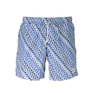 KARL LAGERFELD BEACHWEAR SWIMSUIT PART UNDER MAN BLUE