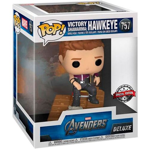 POP figure Marvel Avengers Hawkeye Victory Shawarma Exclusive slika 3