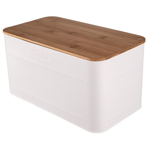 Altom Design metalna kutija za kruh bijela 0204018457 slika 4