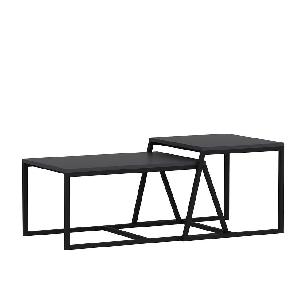 Minimal - Antracitni Sto za Kafu slika 11