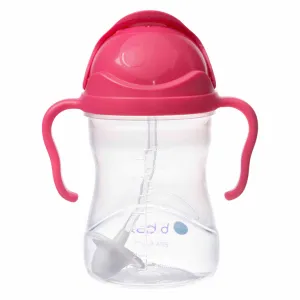 b.box Sippy cup bočica sa slamkom - raspberry