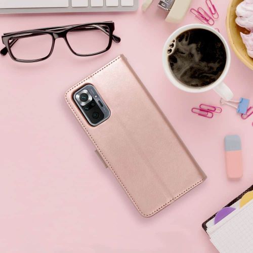 MEZZO Book case za XIAOMI Redmi 10 / 10 2022 mandala rose gold slika 5