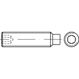 TOOLCRAFT TO-5415069 navojni zatik M20 50 mm čelik galvansko pocinčani 50 St.