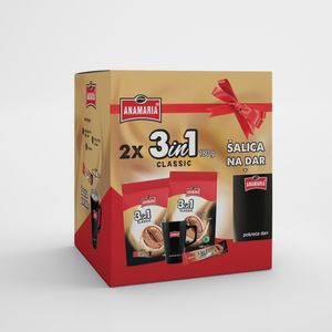 Promo paket Anamaria 2 x 3u1 180 g + šalica na dar 