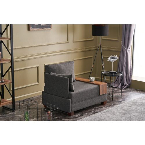 Atelier Del Sofa Sofa, Antracit, Fly Left - Anthracite slika 2