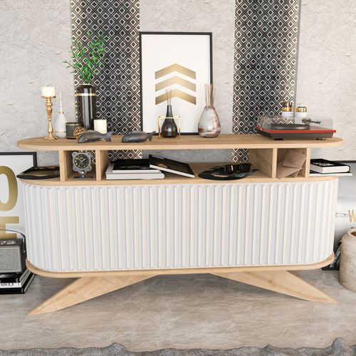 Stor - Oak, White Oak
White Sideboard slika 1