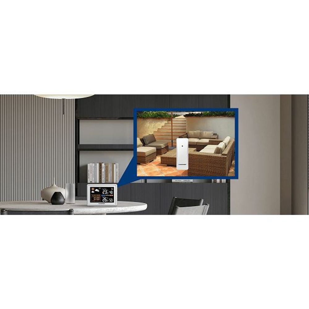 BLAUPUNKT VREMENSKA STANICA WS30WH bijela slika 4