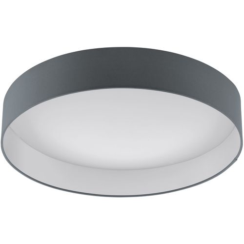 Eglo Palomaro plafonjera/1, led, 24w, 2100lm, prom 500, plastika/tekstil antracit   slika 1