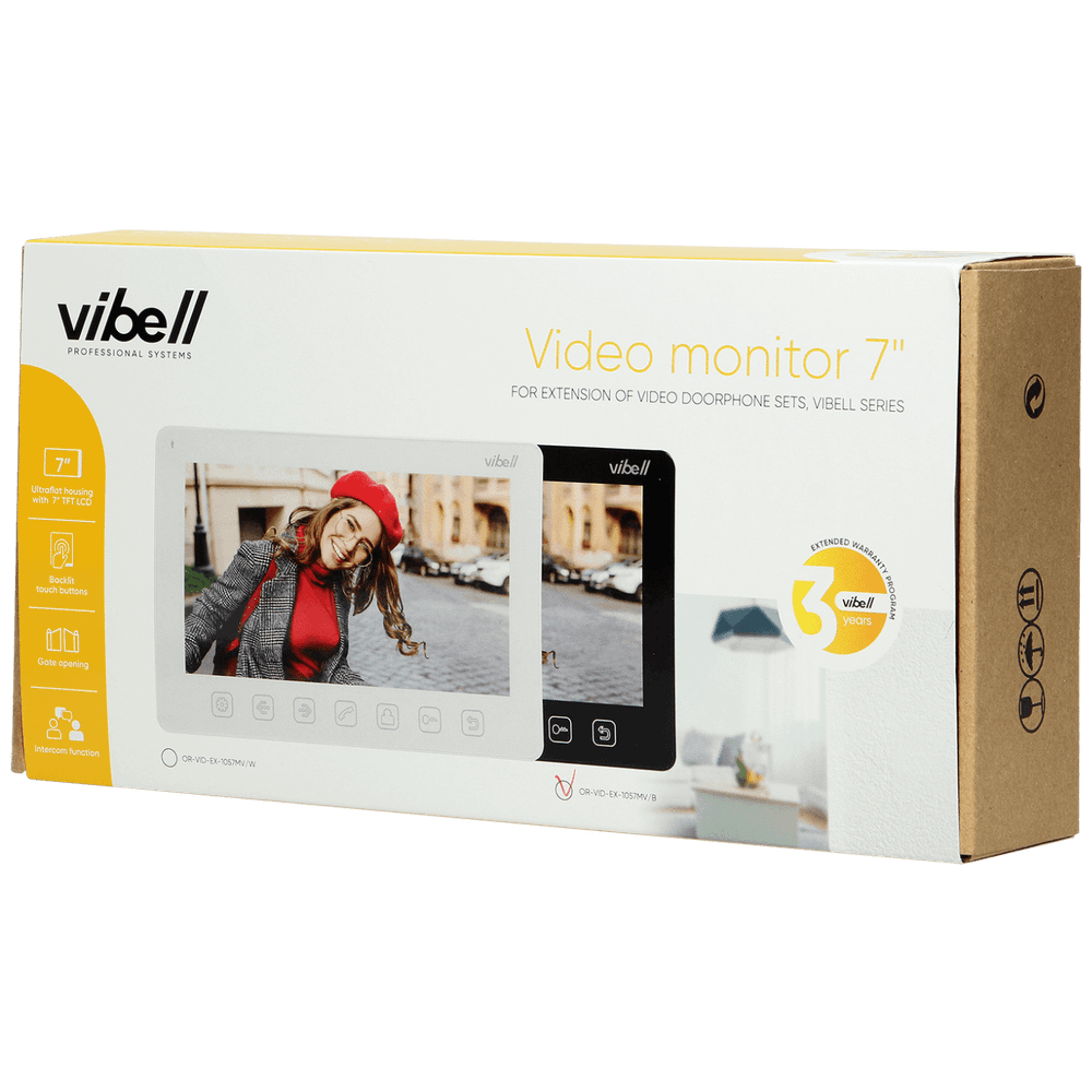 Vibell Video interfon, unutarnja jedinica, Vibell series - OR-VID-EX-1057MV/B slika 2