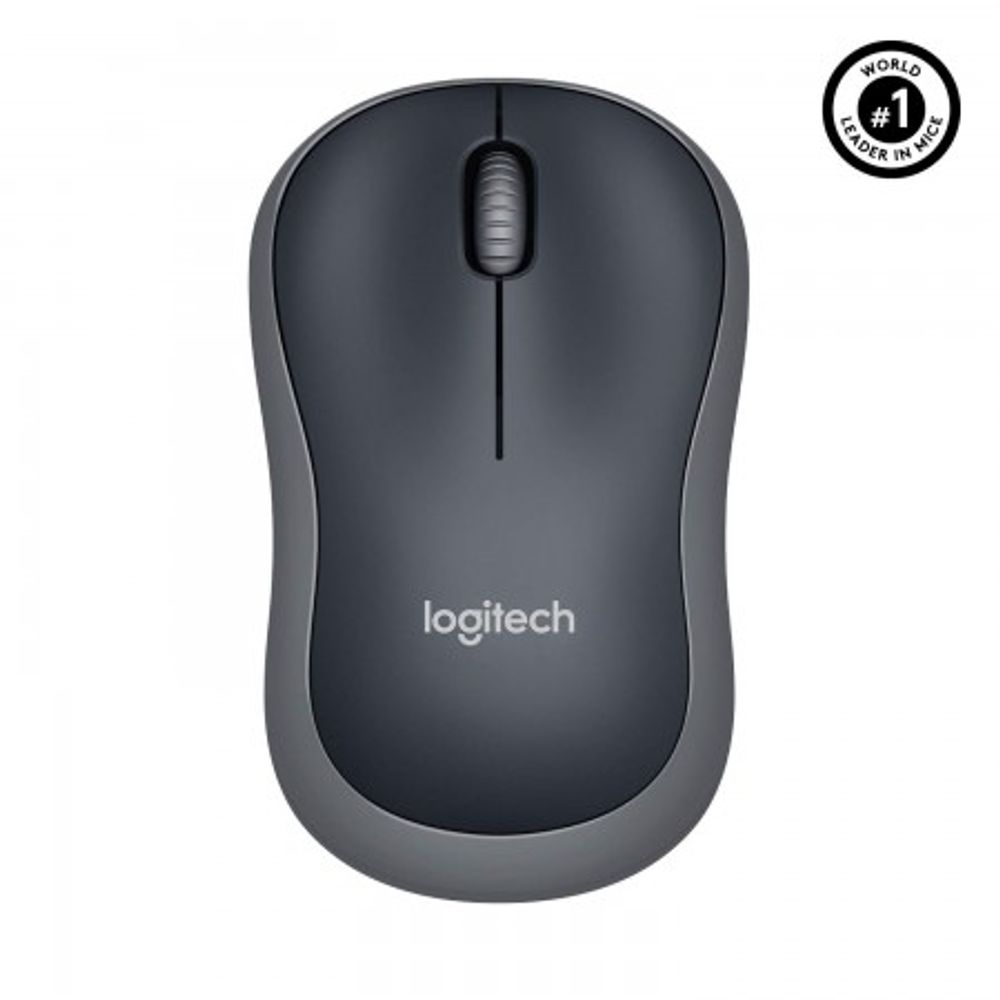 LOGITECH Miš M186 / wireless, swift, grey slika 1