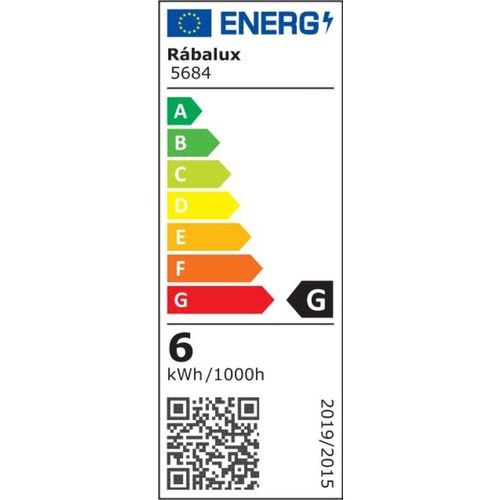 Rabalux Morpheus zidna lampa, zlatna/bela, LED 6W slika 4