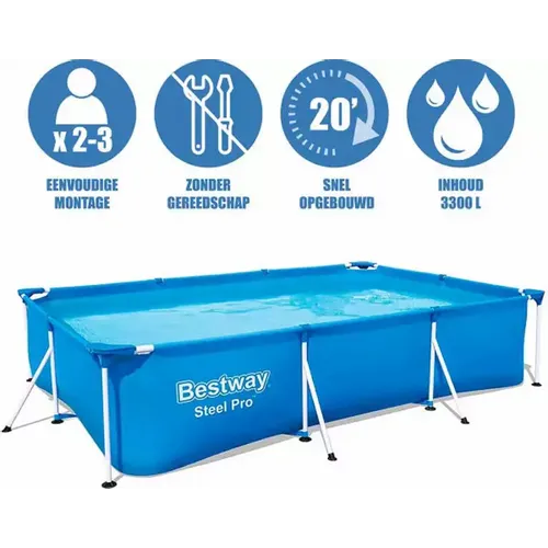 Bazen Bestway Steel Pro   300x201x66cm slika 4