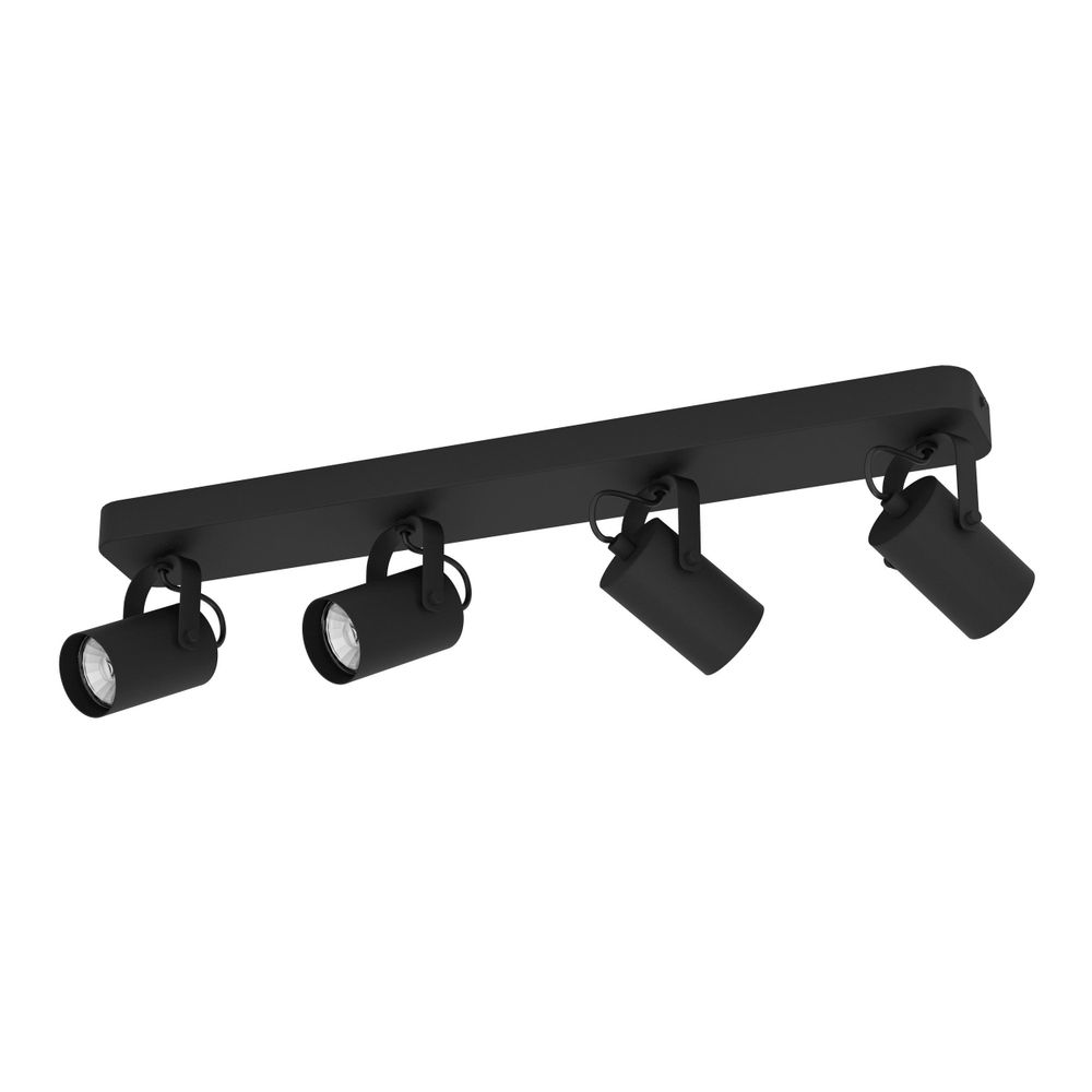 Eglo reflektor/4, gu10, 4x3w, crna "sorego" slika 1