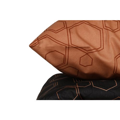 Dawn - Copper Copper
Black Ranforce Single Quilt Cover Set slika 5