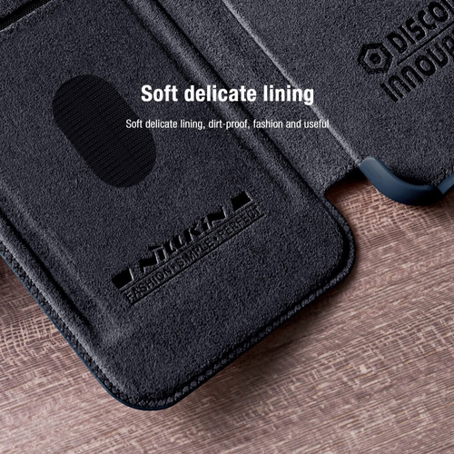 Futrola Nillkin Qin Pro Leather za Samsung S916B Galaxy S23 Plus crna slika 10
