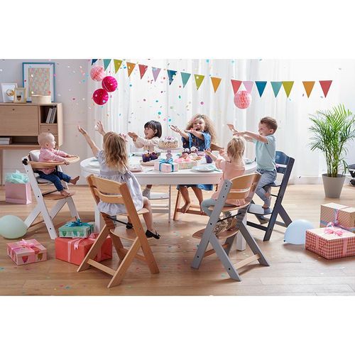 Kinderkraft hranilica ENOCK, wooden slika 7