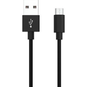 Ansmann USB kabel USB 2.0 USB-A utikač, USB-Micro-B utikač 1.20 m crna aluminijski utikač, TPE plašt 1700-0076