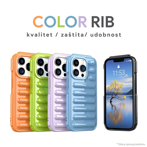 Torbica Color Rib za Samsung S921B Galaxy S24 siva slika 1