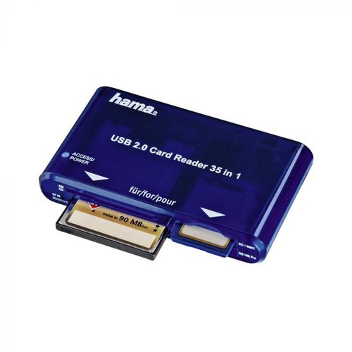 Hama Čitač memorijskih kartica, 35 U 1, USB 2.0 slika 2