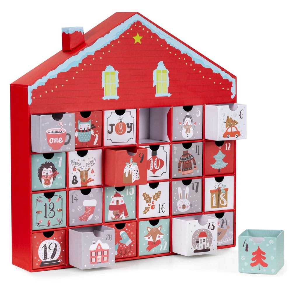 Ca1508 adventski kalendar 39 x 7 x 40 cm slika 11
