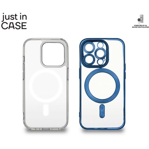 2u1 Extra case MAG MIX paket PLAVI za iPhone 15 Pro slika 1