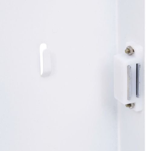 Kutija za ključeve s magnetnom pločom bijela 35 x 35 x 5,5 cm slika 19