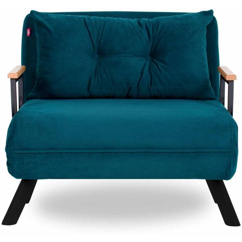 Atelier Del Sofa Fotelja na razvlačenje SANDO petrol, Sando Single - Petrol Green slika 5