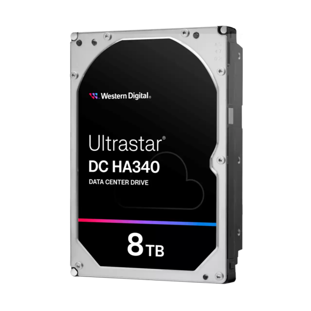 WD Ultrastar DC HA340 8 TB 3,5" SATA 6Gb/s 7200rpm 256MB HDD disk slika 1