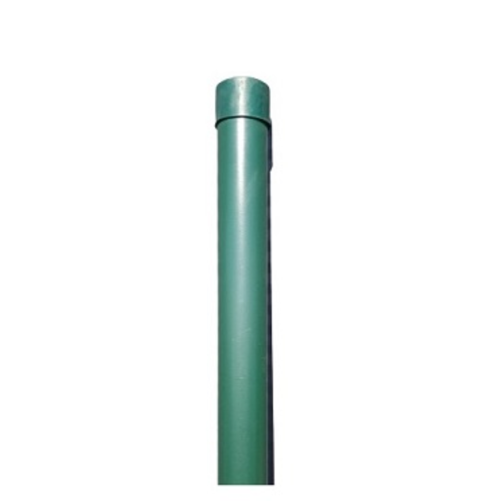 Stub plastificirani s čepom 5/4″, 200cm, zeleni slika 1